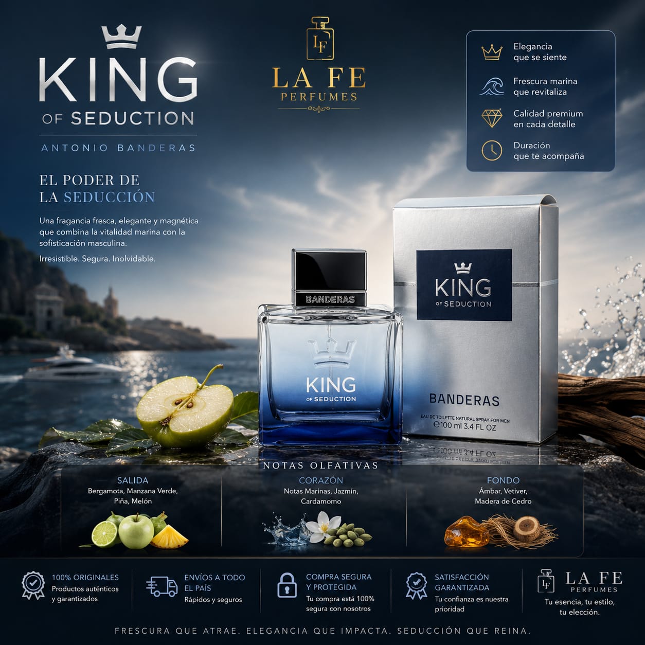 Antonio Banderas King Of Seduction Men 100ml EDT